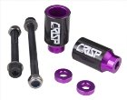 Crisp Stunt Pegs (Pair) - Purple