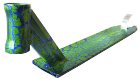 Crisp Ultima Cracking Semi Integrated Deck - Green/Blue