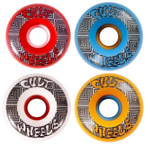 Cult Converter 70Mm 85A Longboard Wheels X4