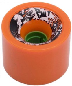 Cult Death Ray 72Mm 80A Longboard Wheels X4