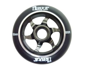 Flavor 6Er Metal Core 110Mm Black/Gunmetal Wheel