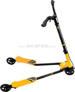 Fliker 3 Scooter In Black/Yellow