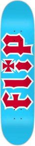 Flip Hkd Light Blue / Red Skateboard Deck