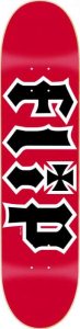 Flip Hkd Red Black Skateboard Deck