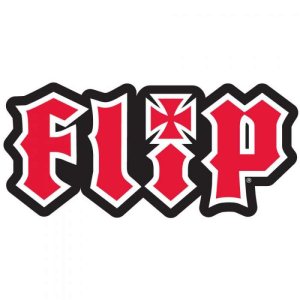 Flip Logo Sticker