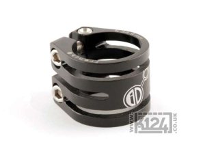 French Id Light Handlebar Clamp - Black (2 Bolt)