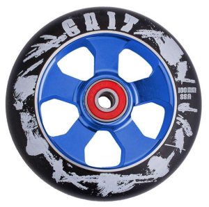 Grit Black Max Spoke 100Mm Wheel Blue