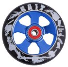 Grit Black Max Spoke 100Mm Wheel Blue