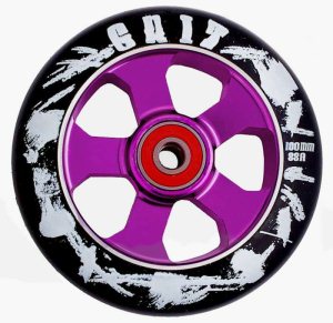 Grit Black Max Spoke 100Mm Wheel Purple