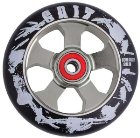 Grit Black Max Spoke 100Mm Wheel Silver