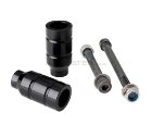 Grit Scooter Pegs Black Inc. Axle Bolts