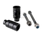Grit Scooter Pegs Black Inc. Axle Bolts