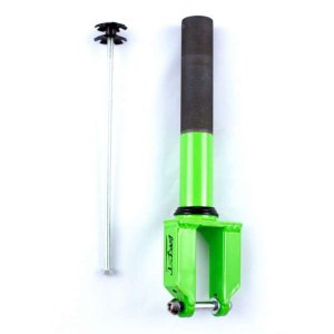 Grit Threaded Fork With Compression Kit Green