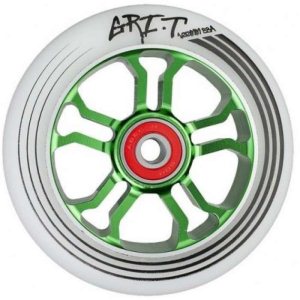 Grit  Ultra Light 110Mm Alloy Wheel Abec 9 Bearings - Green