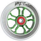 Grit  Ultra Light 110Mm Alloy Wheel Abec 9 Bearings - Green
