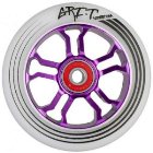 Grit  Ultra Light 110Mm Alloy Wheel Abec 9 Bearings - Purple