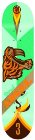 Habitat Prehistoric Pennant Angel Skateboard Deck