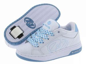 Heelys Bliss 2 White Blue Shoes