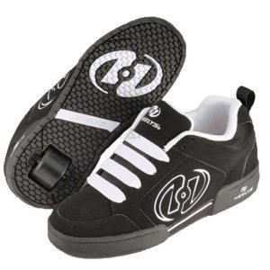 Heelys Clash Black White Shoes