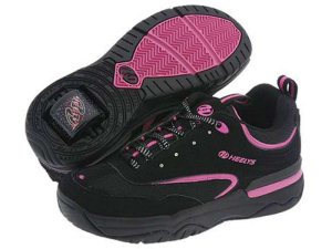 Heelys Glitz Black Pink Shoes