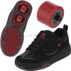 Heelys Rapid Black Red Shoes