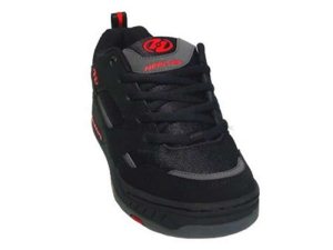 Heelys Rebel Black Red Shoes