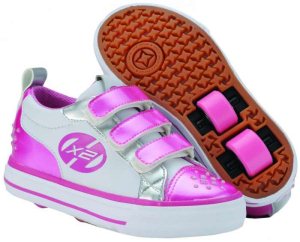Heelys Sparkler Pink White Shoes