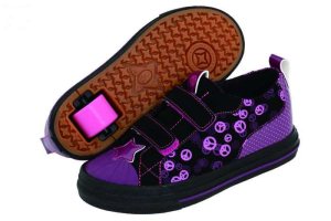 Heelys Starlet Purple Black Shoes