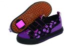 Heelys Starlet Purple Black Shoes