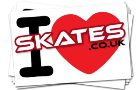 I Love Skates Stickers