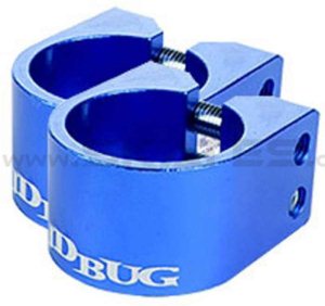 Jd Bug Double Collar Clamp Blue