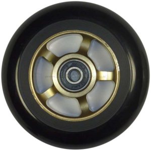 Jd Bug Pro Series Extreme Metal Core Wheel With Abec 5 Bearings Yellow Black