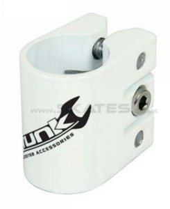 Krunk Triple Collar Clamp White