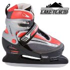 Lake Placid Mach 5 Boys Adjustable Ice Skates