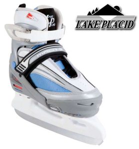 Lake Placid Mach 5 Girls Adjustable Ice Skates