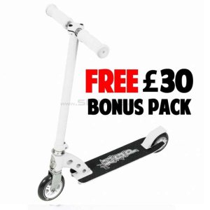 Madd Gear Mini Scooter White 2011