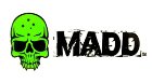 Madd Mgp Skull Sticker And Logo - Green