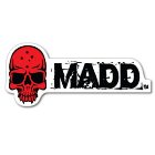 Madd Mgp Skull Sticker And Logo – Red