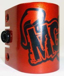 Mgp Triple Collar Clamp Red