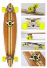 Mindless Maverick Yellow Complete Longboard Ml4000