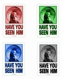 Powell Have You Seen Him Sticker