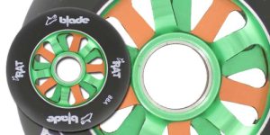 Rat Blade Triple Core Alloy Wheel - Green / Orange
