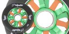 Rat Blade Triple Core Alloy Wheel - Green / Orange
