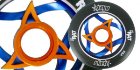Rat Ninja Blue / Orange Metal Core Wheel