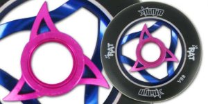 Rat Ninja Blue / Pink Metal Core Wheel