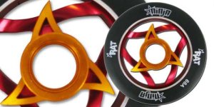 Rat Ninja Red / Gold Metal Core Wheel