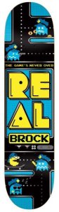 Real Games Never Over Brock Skateboard Deck