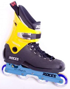 Roces Impala Black/Yellow Inline Skates