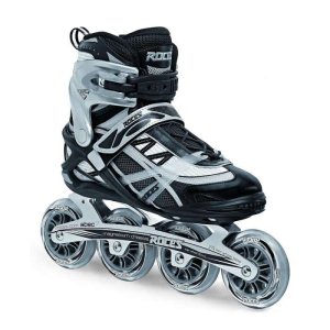 Roces Slim 300 Black Silver White Inline Skates