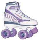 Roller Derby Firestar White Lilac Rollerskates